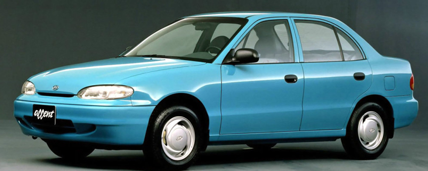 Замена стекла передней двери Hyundai Accent 1 1.3 84 л.с. 1994-2000